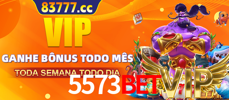 Banner promocional do 5573bet oferecendo 100% de recompensas adicionais contínuas para quem fizer o login diário (Daily sign-in), com um mascote de coelho.