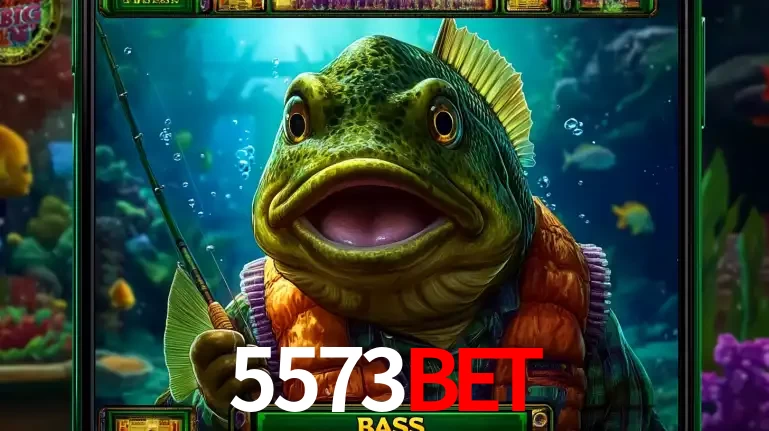 Personagem de peixe pescador do popular jogo de slot com tema de pescaria, uma das emocionantes opções de caça-níqueis para jogar e ganhar no cassino 5573bet.